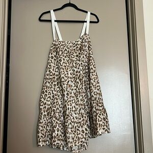 ASOS leopard print dress